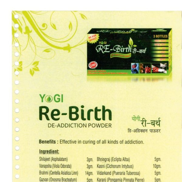 Re-Birth De-Addiction Powder